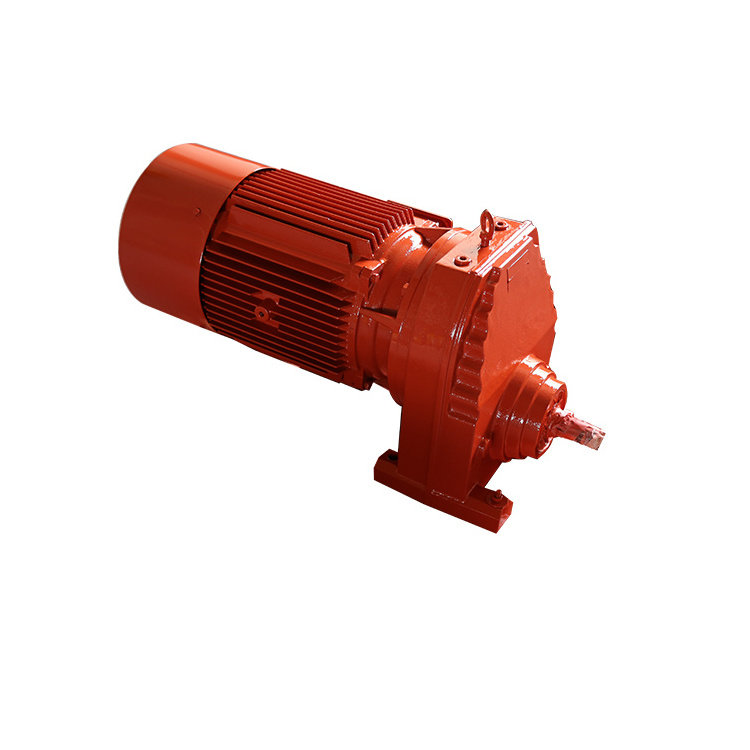 Long life spans helical R series inline gear box gearbox for rotary valve