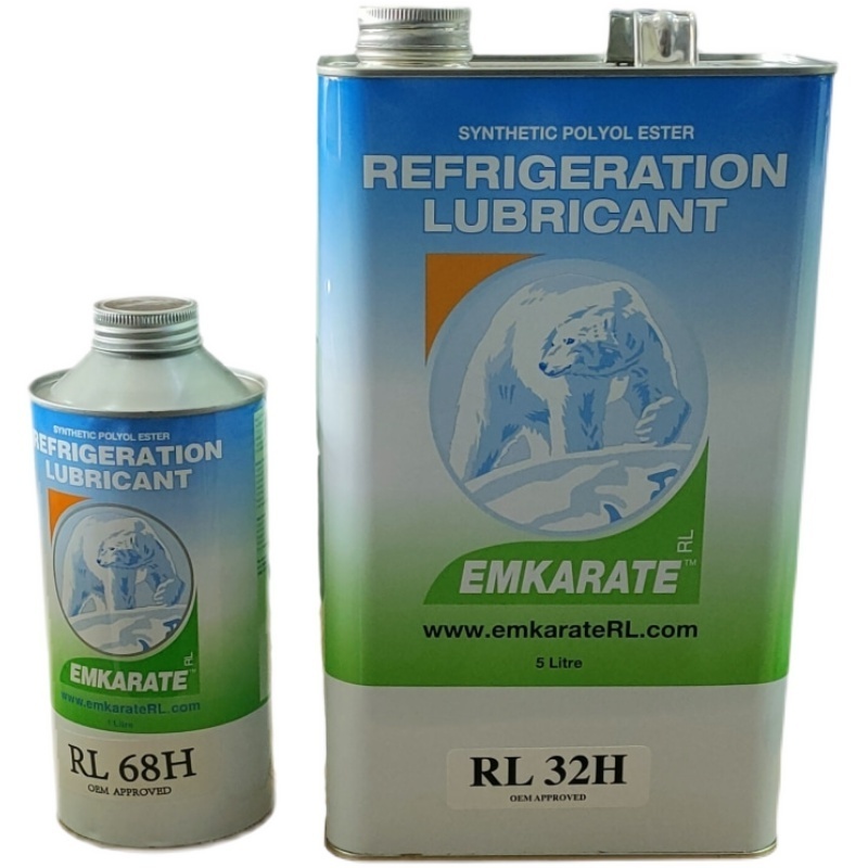 Refrigeration bubracants Compressor oil capacity 1 liter for RL series RL68H/100H/32H