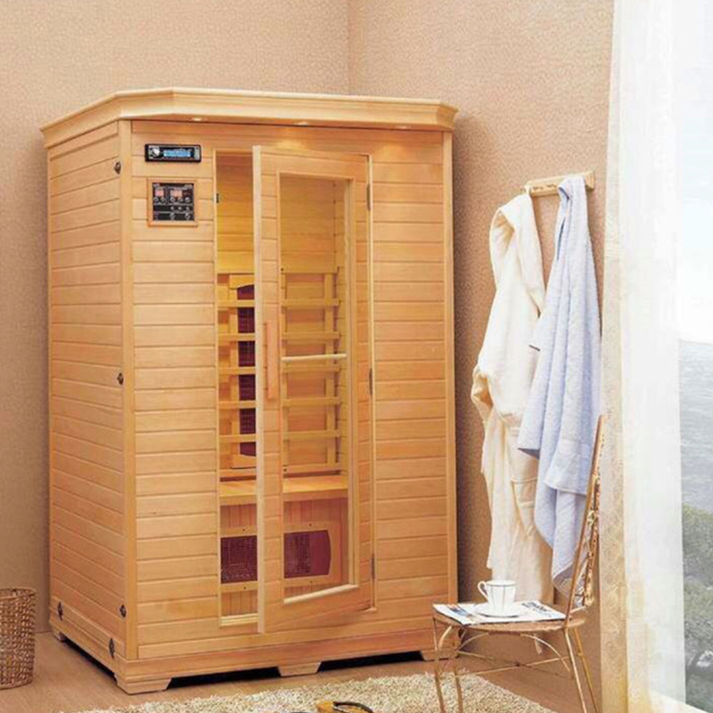 2024 New Customization Modern 1 Person Sauna Infrared Home Spa Wet Steam Sauna