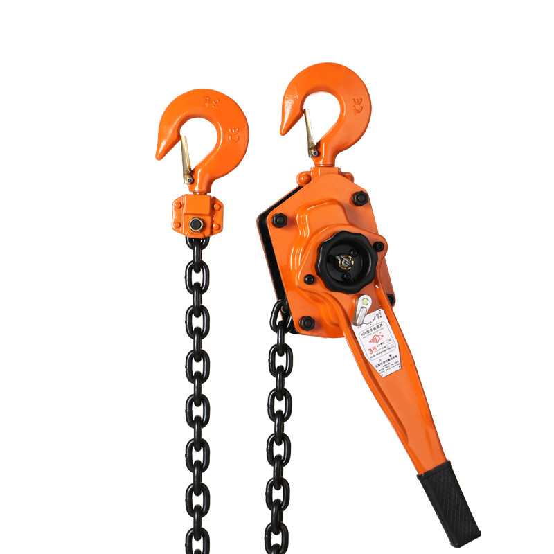 New Product winch 10 ton ratchet 0.75T vital hoist with brake manual lever chain block