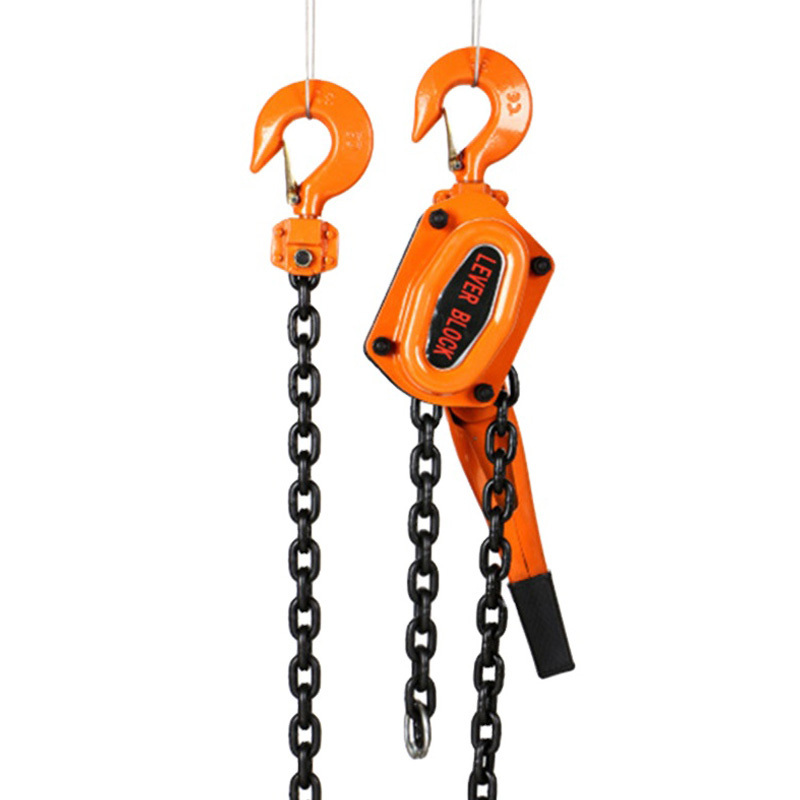 New Product winch 10 ton ratchet 0.75T vital hoist with brake manual lever chain block