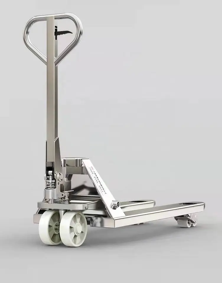 High Quality Customized Stainless Steel Hand Pallet Truck Stainless Steel Pallet Jack