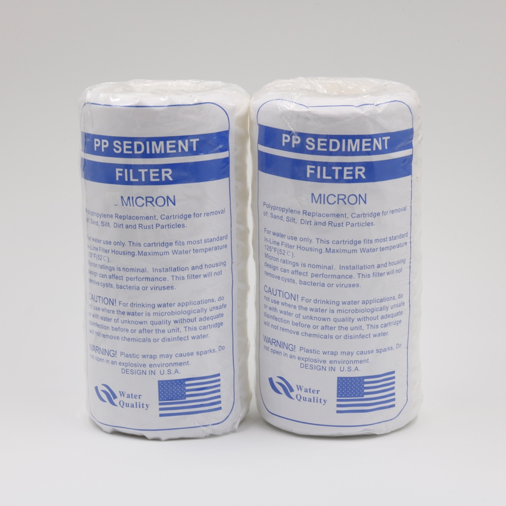 Polyethylene (pp) sediment Wire Wound Filter Cartridge / String Wound Cartridge Filter