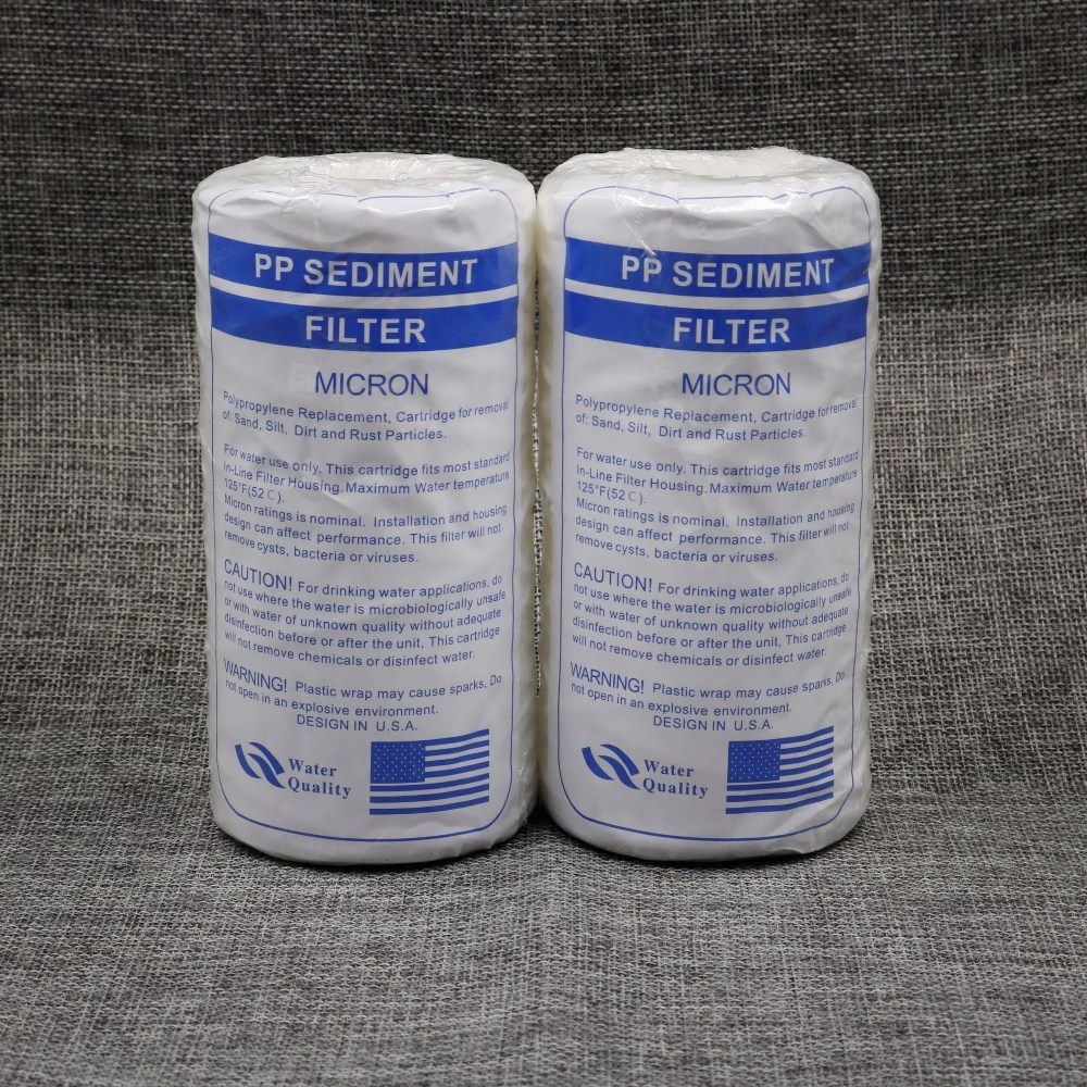 Polyethylene (pp) sediment Wire Wound Filter Cartridge / String Wound Cartridge Filter