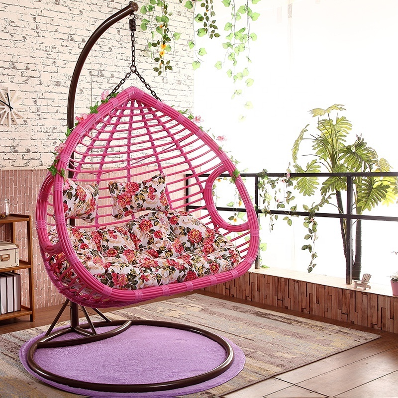 Garden swing chair outdoor furniture double seater 2 person hanging chair double seat egg chair patio indoor furniture