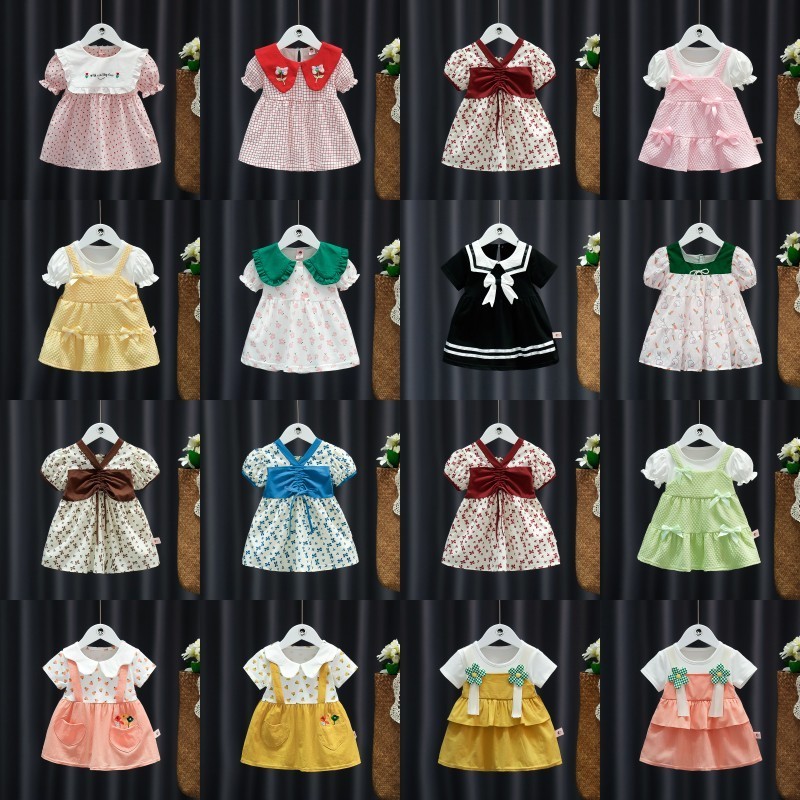 Toddler Girls Baby Dress Lace tulle dress Children's birthday baby Shower Cake smash set