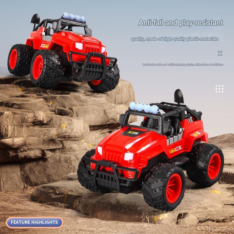 Children's remote control off-road vehicle electric high-speed four-wheel drive climbing car charging car boys and girls toys