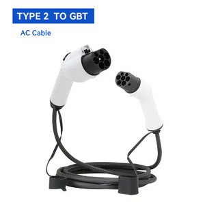 Factory 7kw 22kw 32a Type 2 to GBT connector ev charging cable for car charger