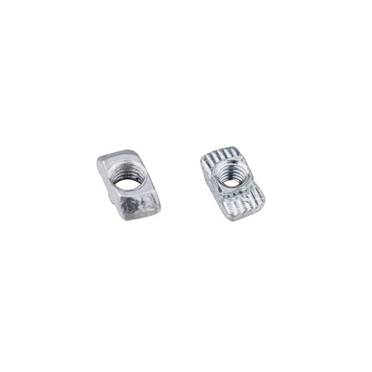 Nut 2D11.B11A.01 High quality Zinc plated steel slot 6 nut for aluminum profile slide hammer nut