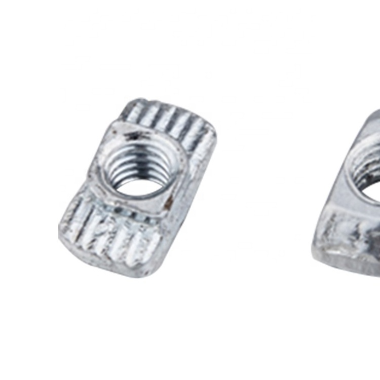 Nut 2D11.B11A.01 High quality Zinc plated steel slot 6 nut for aluminum profile slide hammer nut