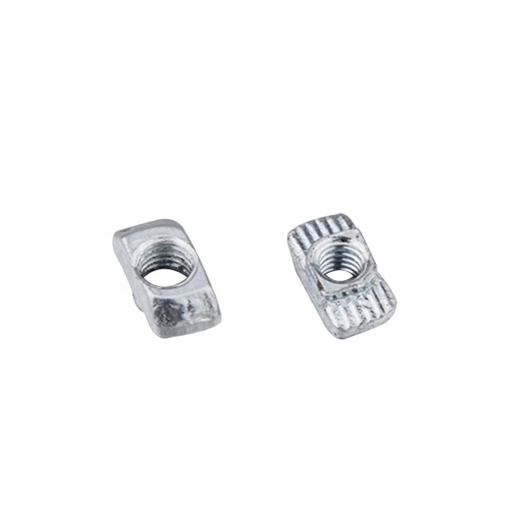 Nut 2D11.B11A.01 High quality Zinc plated steel slot 6 nut for aluminum profile slide hammer nut