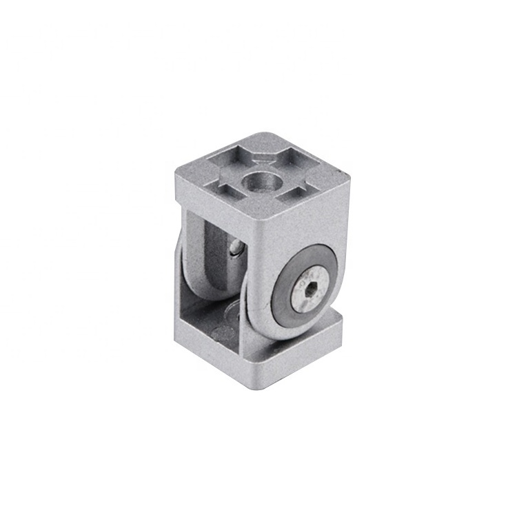 Alloy industrial swivel connecting joint hinges for 20 series aluminum extrusion 345.0700A.01