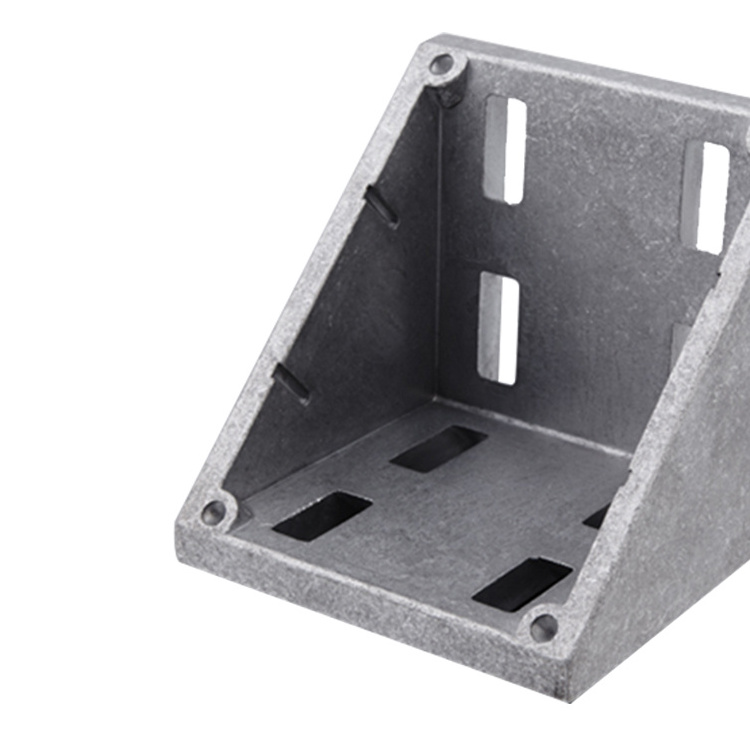 Slot 8+10 Cap Aluminum 90 Series L Type Galvanized Construction Angle Bracket