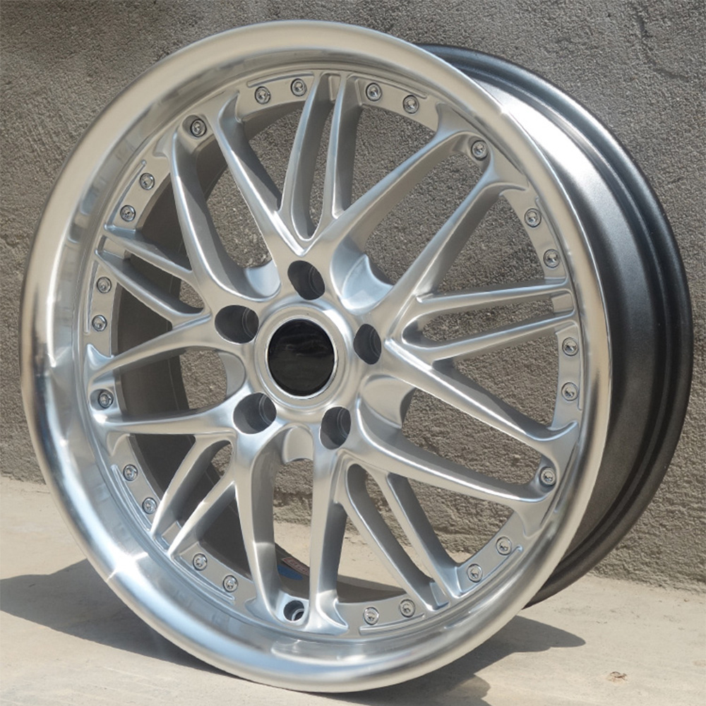 Passenger car wheels 17inch Aluminum Wheels 7/8J 4x100/114.3 5x112 Silver Wheels ET40