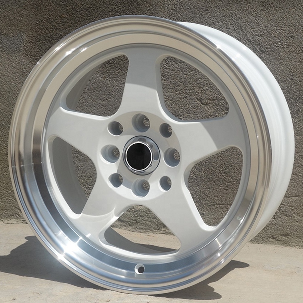 Factory Alloy cast 15 Inch 8.5J 7j 4-hole 4x114.3/100 Alloy Car deep dish Wheels rims for sale