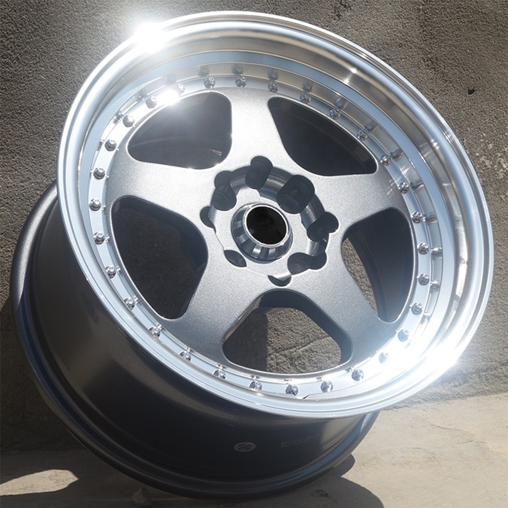 4x4 wheel rims 4 hole 15 inch 8j/7.5j R16 18 inch and 17 inch 4x100/114.3 pcd wheel rims