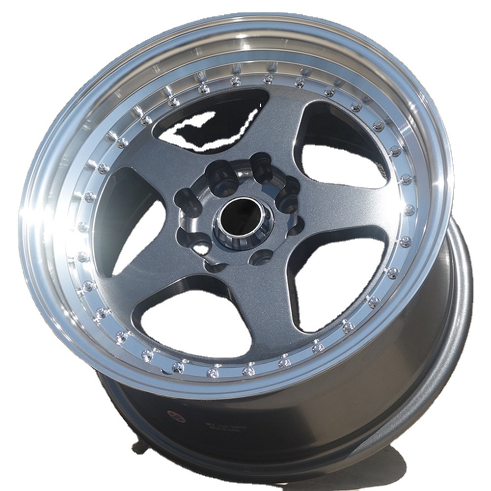 4x4 wheel rims 4 hole 15 inch 8j/7.5j R16 18 inch and 17 inch 4x100/114.3 pcd wheel rims