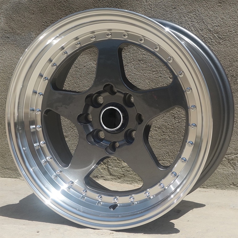 4x4 wheel rims 4 hole 15 inch 8j/7.5j R16 18 inch and 17 inch 4x100/114.3 pcd wheel rims