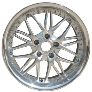 Passenger car wheels 17inch Aluminum Wheels 7/8J 4x100/114.3 5x112 Silver Wheels ET40