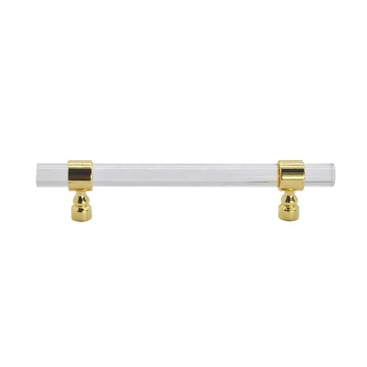 Factory Drawer Dresser Pulls Knob Kitchen Cabinet Door Transparent Lucite Closet Clear Acrylic Handles Cabinet Long Handles