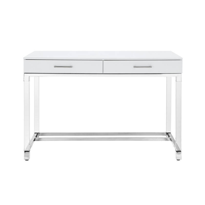 Crystal Manager Office Writing Table Desk Clear Acrylic Modern Computer Desk With Drawers