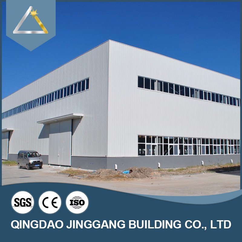 Low Cost Industrial Economical Steel Trusses Shed Building