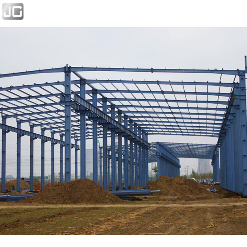 Design Construction 1000 Square Meter Warehouse Building Steel Workshop Steel Structural Fabrication Construction Light Jinggang