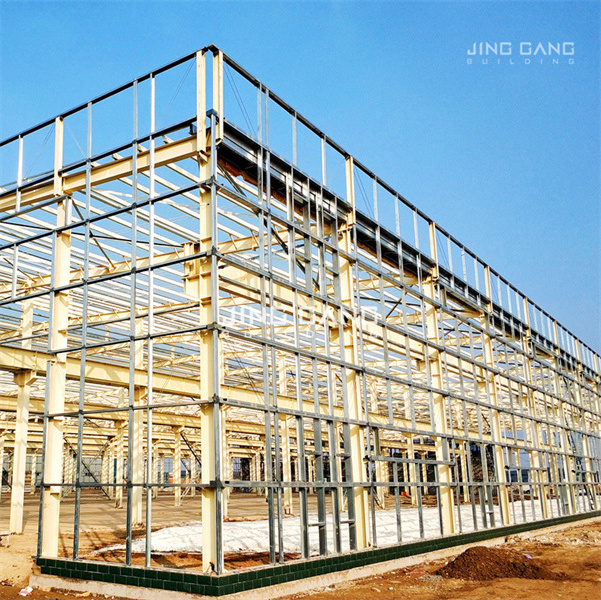 Commercial Church Hall Shed Prefabricated Q355 Fast Build Industrial Steel Structure Commercial Building