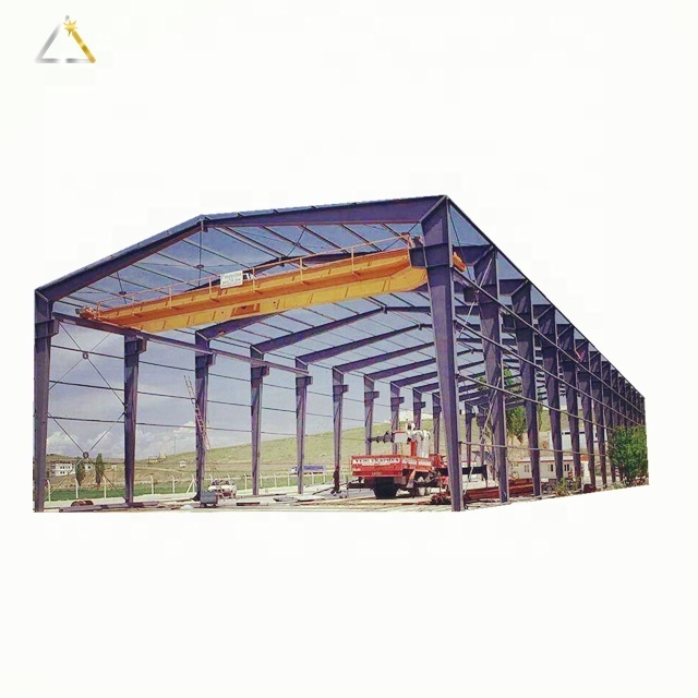 Low Cost Industrial Economical Steel Trusses Shed Building