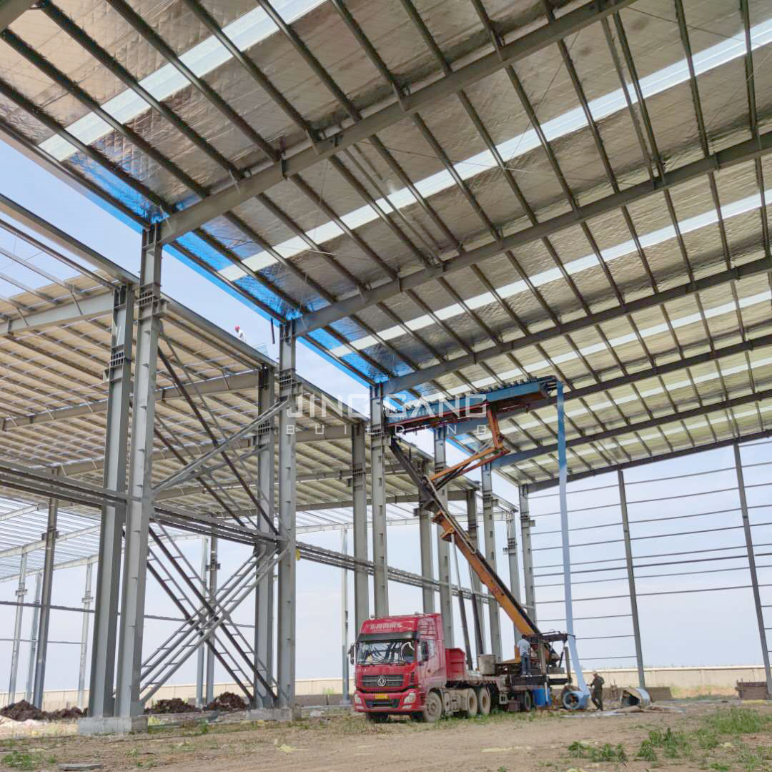 Prefabricated Gauge Structure Framing/Metal Building Iron Metal Steel Frame House Light Steel Structure