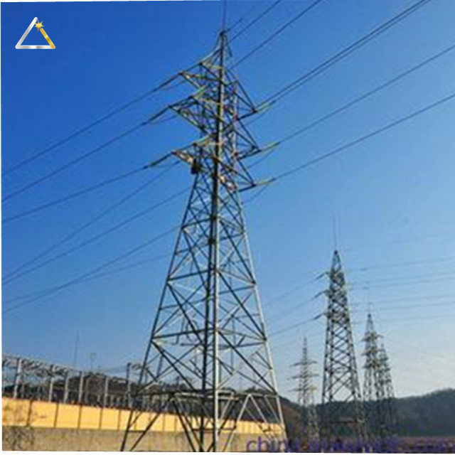 Substation Structure Transformer Electric Steel Tower Pole