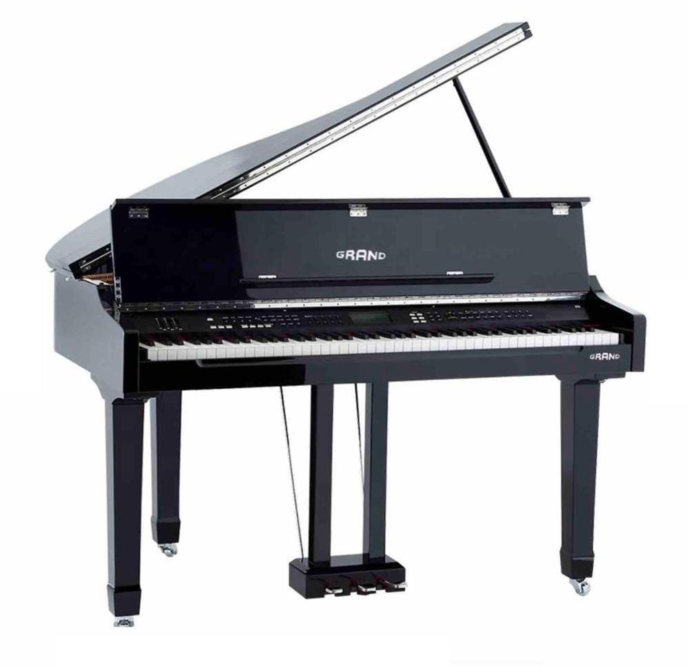 Hot-selling Mini Digital Acoustic Grand Piano Factory 88 Keys Touch Keyboard MIDI Black Polish Music Instrument Roland Keyboard