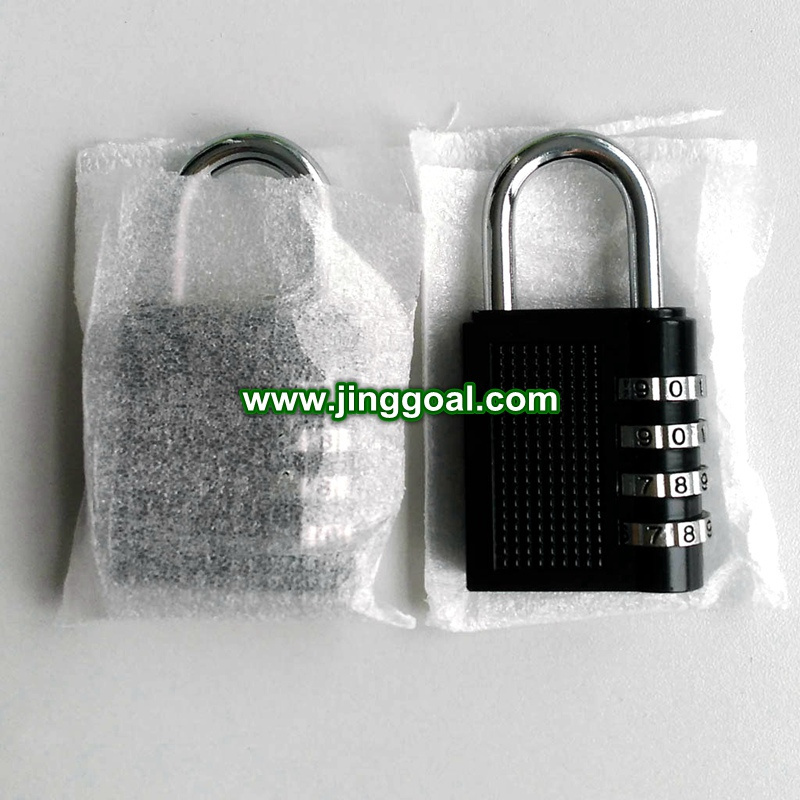 Home use 4 digit password code suitcase door combination lock