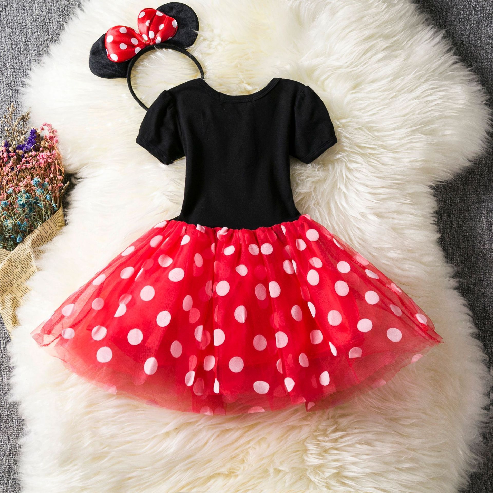 Wholesale summer 2024 custom casual toddler boutique princess birthday strap tulle dance lace baby girl Dress with head wear