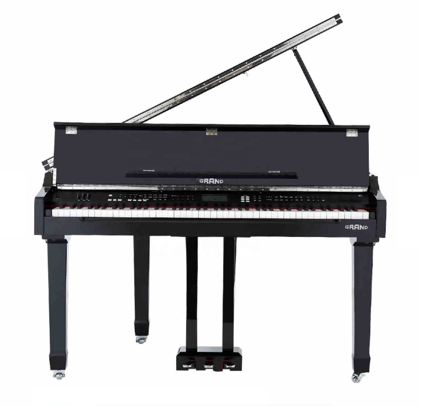 Hot-selling Mini Digital Acoustic Grand Piano Factory 88 Keys Touch Keyboard MIDI Black Polish Music Instrument Roland Keyboard