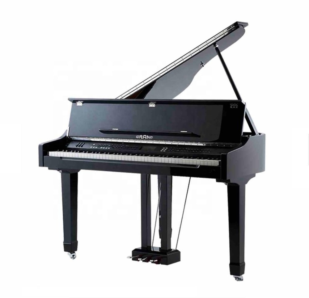 Hot-selling Mini Digital Acoustic Grand Piano Factory 88 Keys Touch Keyboard MIDI Black Polish Music Instrument Roland Keyboard