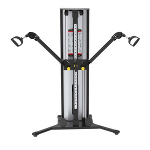 home gym fitness dual cable pulley machine