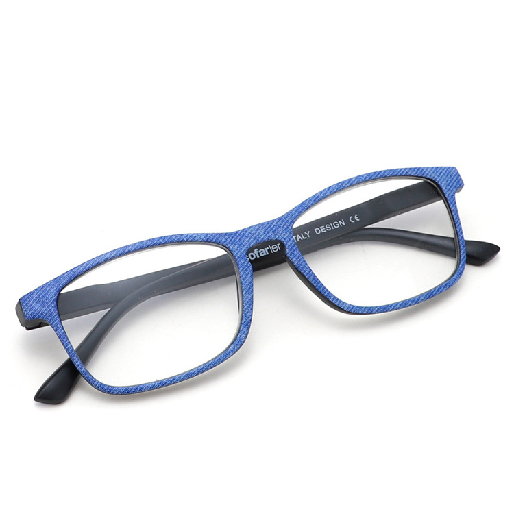 Anti Blue Light Magnetic Reading Presbyopia Glasses Reading Glasses Men Factory New 2023 Square Blue