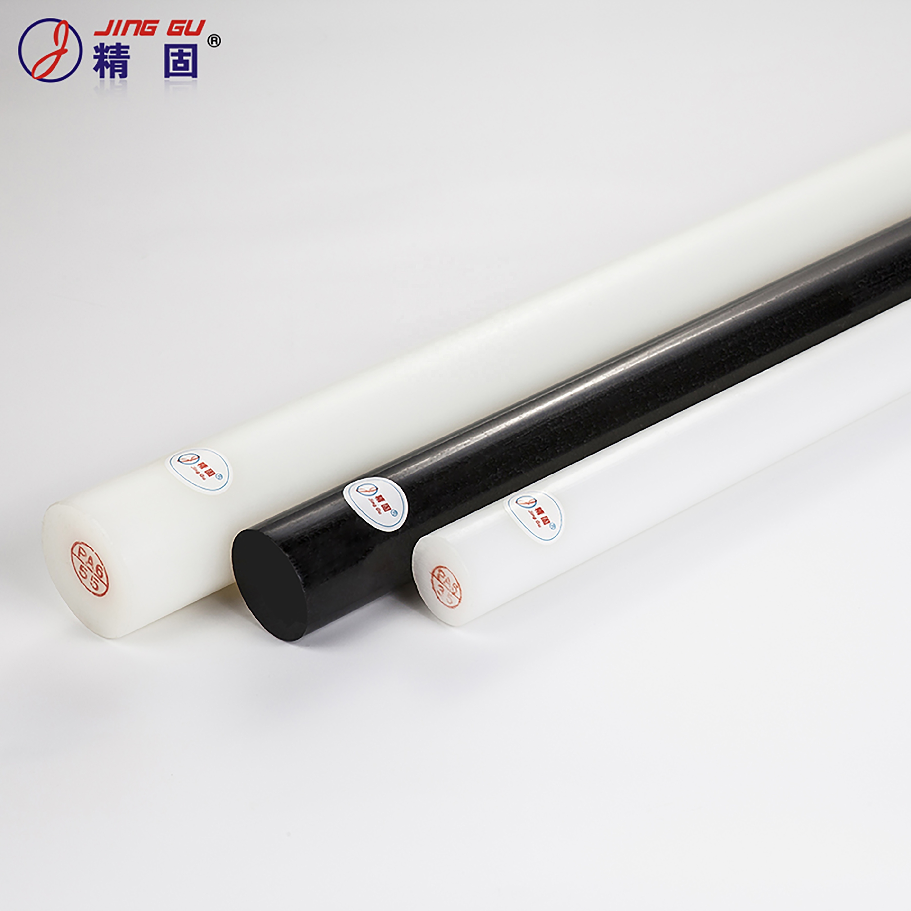 Extruded Solid White Nylon 6 Rod Stock 60mmx1000mm