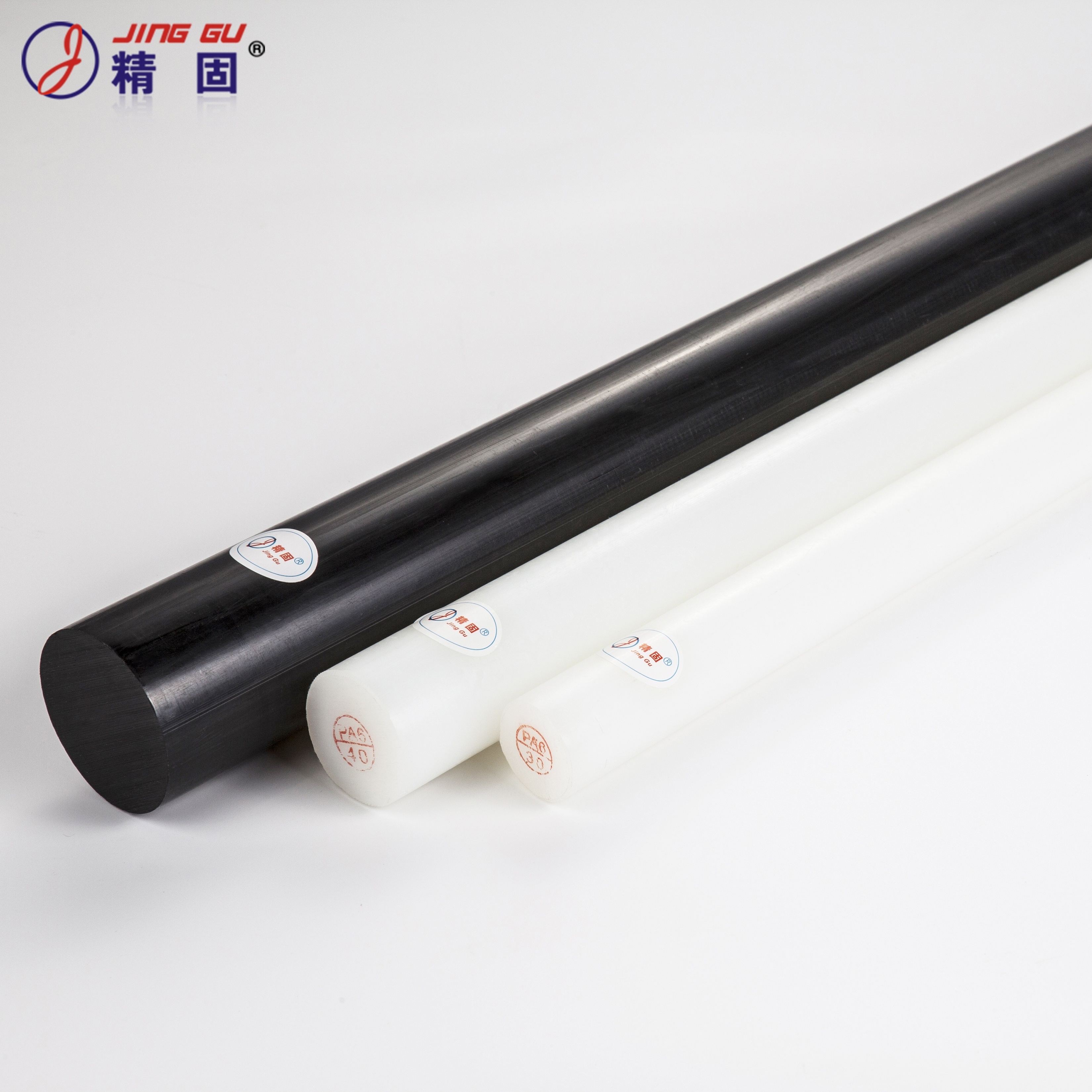 Extruded Solid White Nylon 6 Rod Stock 60mmx1000mm