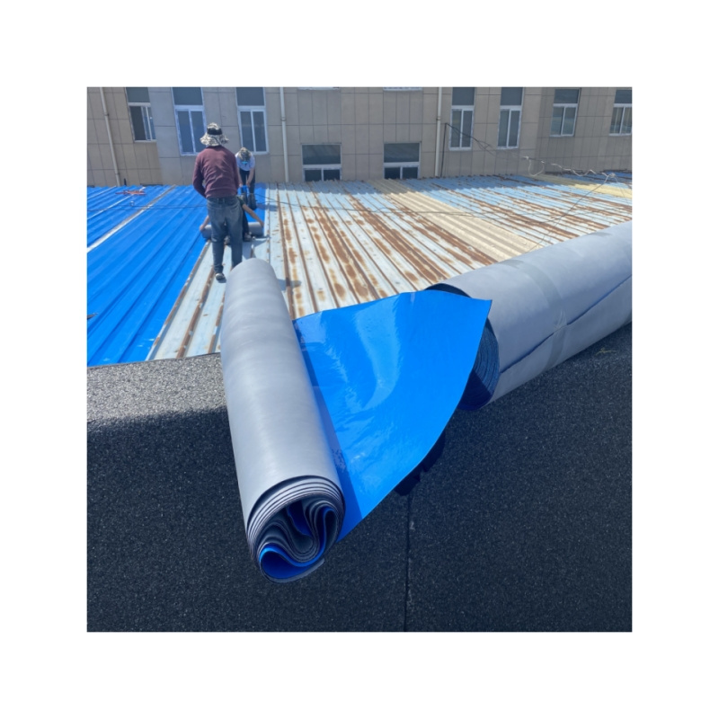 self-adhesive roofing waterproof membrane roll material for metal roof resin PVC SBS sheet waterproofing repair roofing