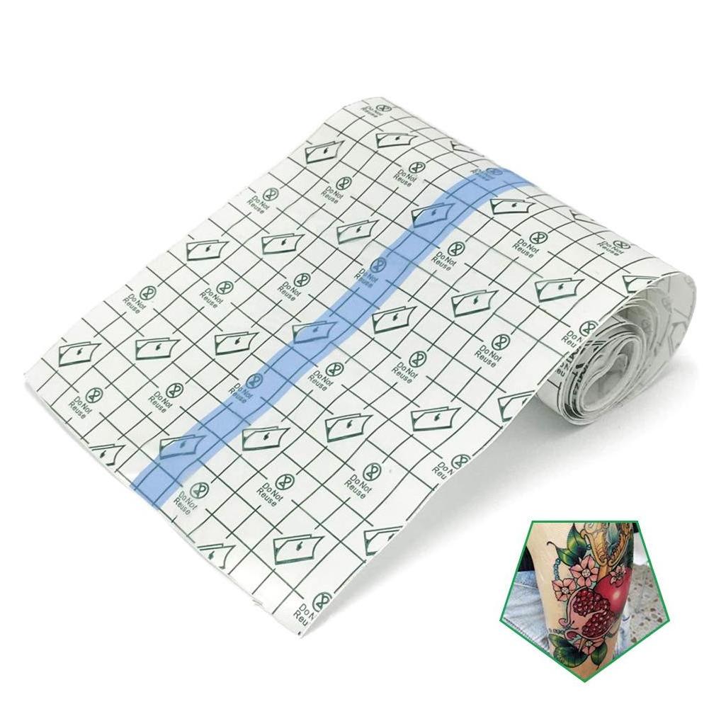 Transparent PU Tattoo Film Waterproof Wound Dressing Roll Hypoallergenic Elastic Stretch Surgical Bandage Medical Tape