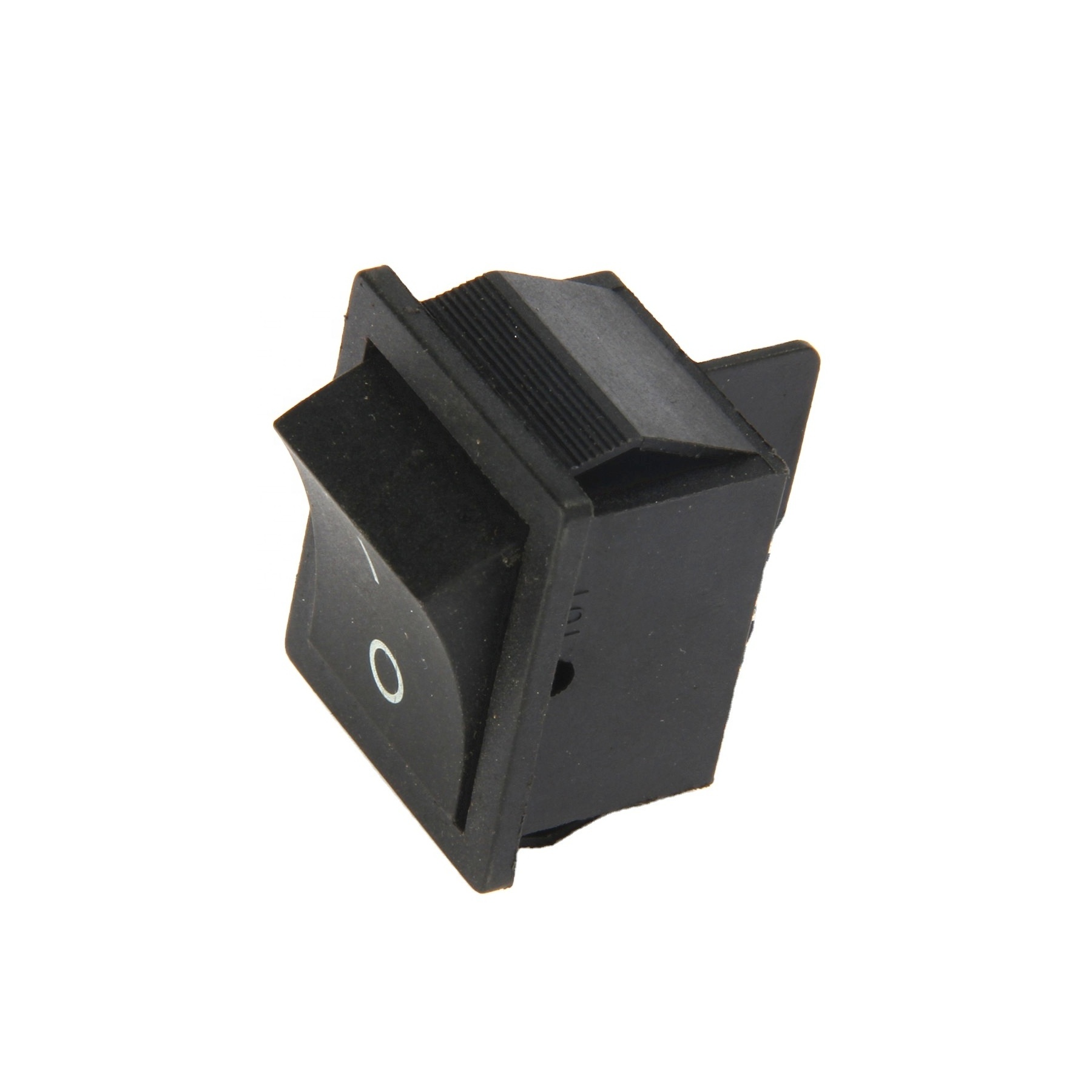 4 pin ON-OFF DPST black square rocker switch, electric welding machine switch