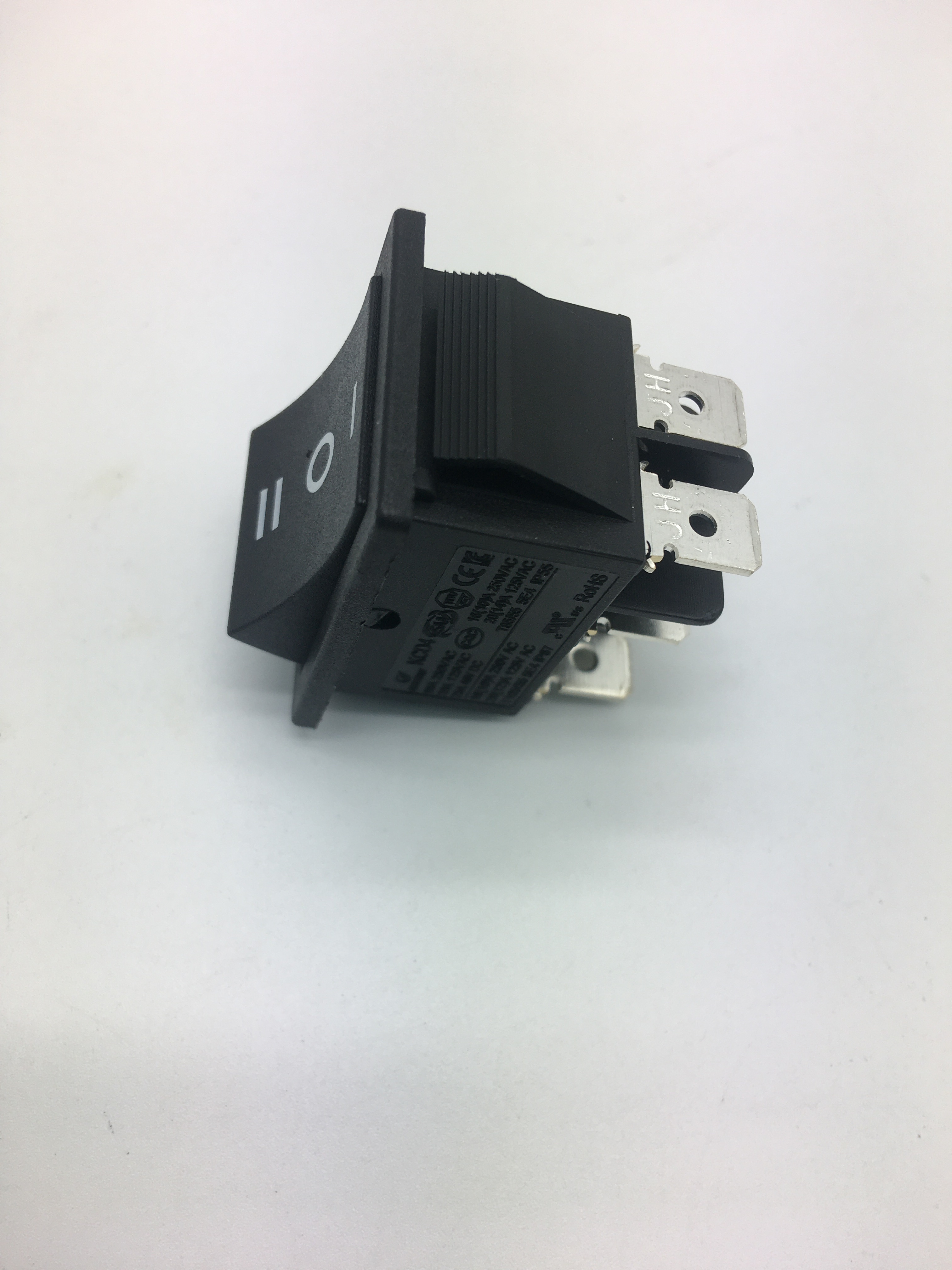 KCD4-101 Best Price 22*28MM Rectangle (ON)-OFF-(ON) Bilateral Reset 6Pin DPDT 16A 250VAC T85 Car Marine Rocker Toggle Switch