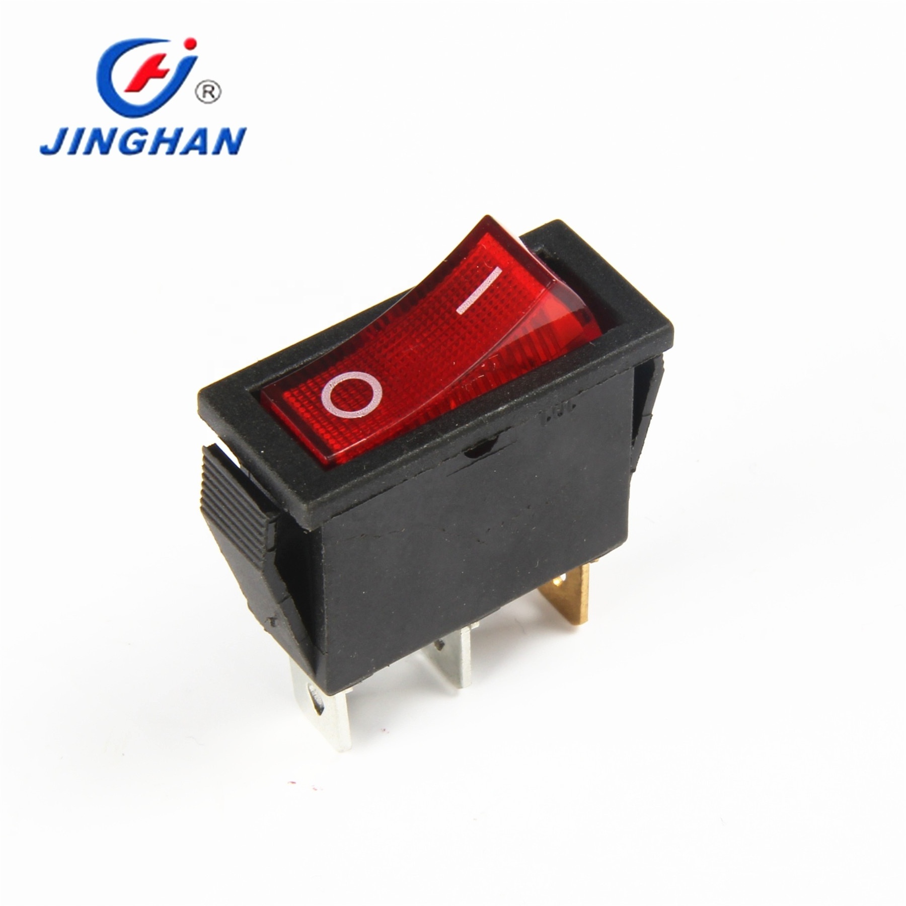 Mounting Hole Size 28MM*10.5MM Rocker Switch T85 1E4 KCD3 16A 2 Position Rocker Switch 2Pins