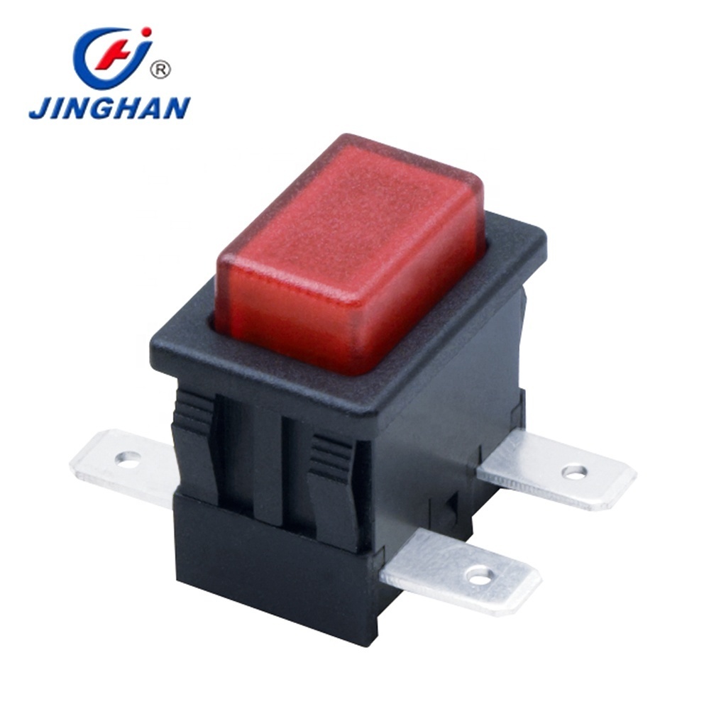 Dust collector electronic switches 4 pins push button switch t85 Momentary on off switch