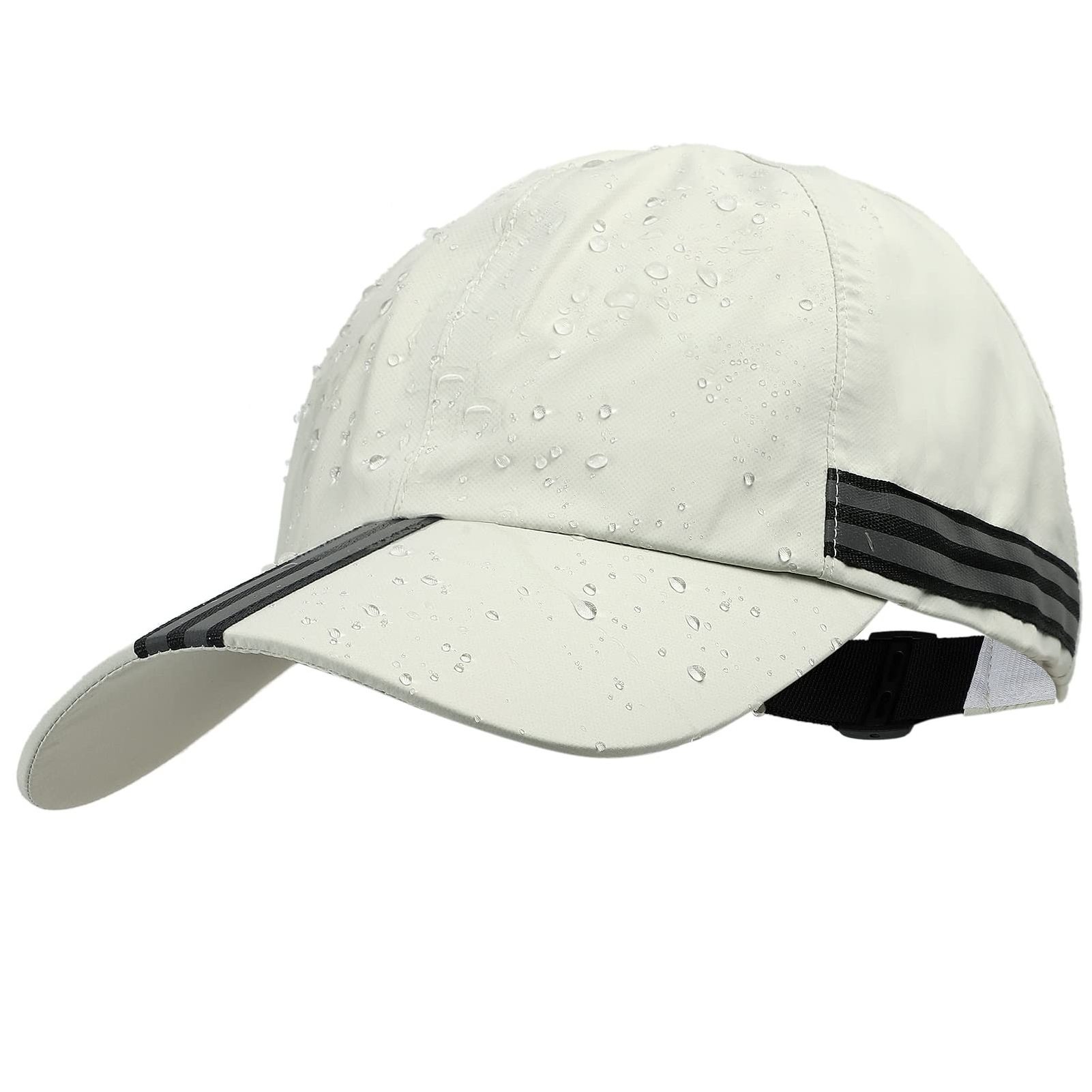 Unisex Classic Waterproof Baseball Cap Reflective Outdoor Rain Cap UPF 50+ Breathable Sport Running Hat