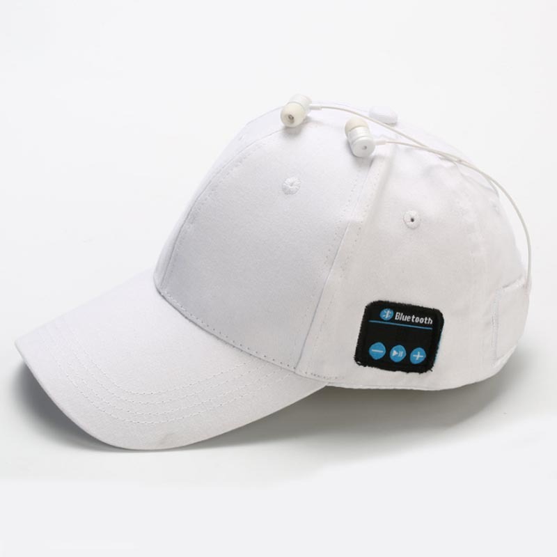 Wholesale LED Luminous Cap USB Charging Bluetooth Music Baseball Hat for Outdoor Sport