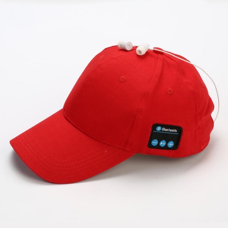 Wholesale LED Luminous Cap USB Charging Bluetooth Music Baseball Hat for Outdoor Sport