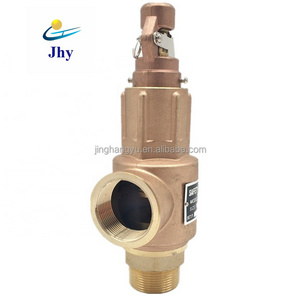 NPT / BSPT Spring Full Threaded Brass Bronze Safety Relief Valve with Lever